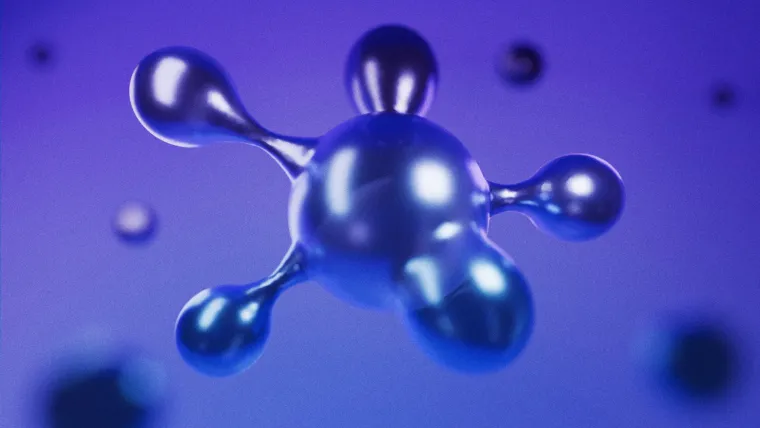 Closing Care Gaps: molecular render, the cluster dispersing