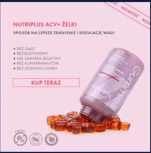 Nutriplus ACV+ launch banner