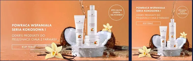 Coconut series banner set