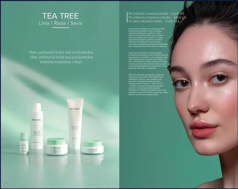 Catalog — Dr. C. Tuna Tea Tree line