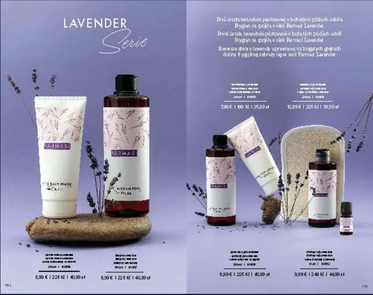 Catalog — Lavender series