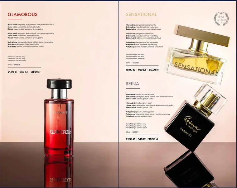 Catalog — fragrance spread