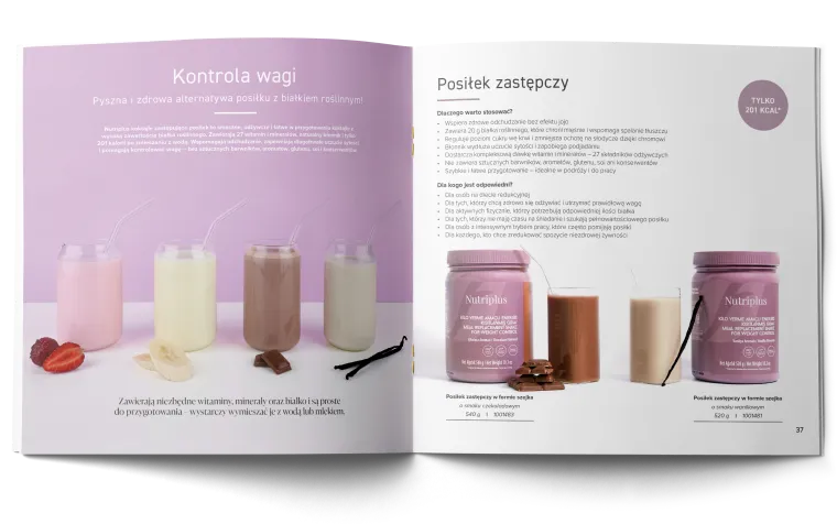 Nutriplus guide: weight control and meal replacement spread