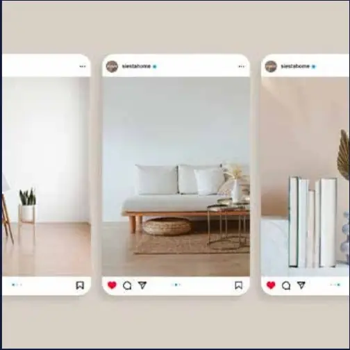 Social media grid